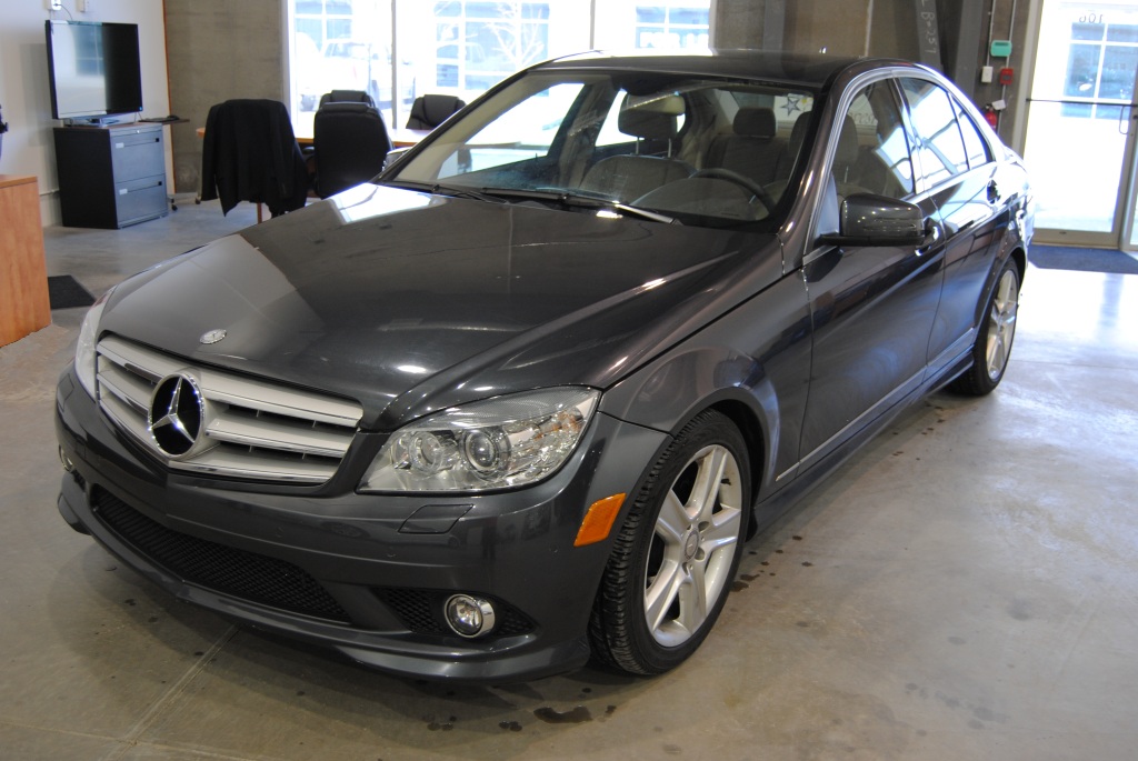 Mercedes c300 4matic in the snow #7